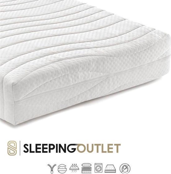 Koudschuim matras Basic - Hybrid 20cm - Medium ligcomfort - 140x200cm - Hotelkwaliteit