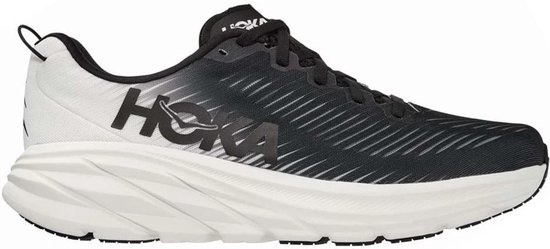 Hoka Rincon 3 Sportschoenen - Maat 42 2/3 - Mannen - zwart/wit | bol.com