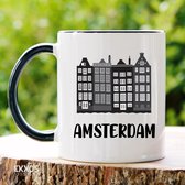 Amsterdam- Customized mokken en bekers - mokken met tekst - mokken - bekers - cadeautje - cadeau voor vrouw - cadeau vor man - keramiek servies - valentijn cadeautje voor haar - valentijn cadeautje voor hem