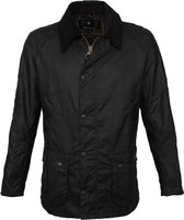 Barbour Ashby Wax Jas Navy - maat M