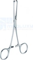 MEDLUXY® - Allis Weefselklem - 20 cm / 8 inch - Recht - 6 x 7 tanden [Tissue Forcep, Weefsel Tang, Klemschaar, Darmtang]