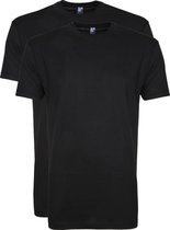 Alan Red T-Shirt Virginia Zwart (2 pack) - maat L