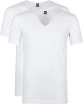 Alan Red T-Shirt Extra Diepe V-Hals Stretch - maat M