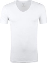 OLYMP T-Shirt Diepe V-Hals Stretch - maat XL