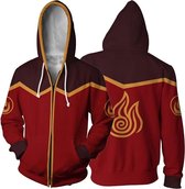 Avatar The Last Airbender Vest - Vuur - Maat M
