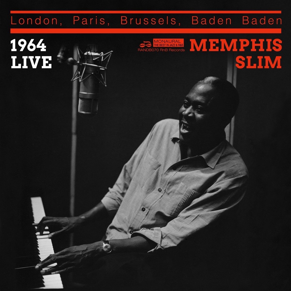 Memphis Slim - London, Paris, Brussels, Baden Baden 1964 Live (CD)