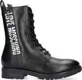 Love Moschino Ja24184g0d Veterboots - Laarzen Met Veters - Dames - Zwart - Maat 38