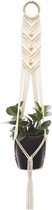Handgemaakte, macramé plantenhanger - 95cm