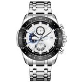 Luxueus Shockbestendig horloge | Zilver | SMAEL 9090A22 | Waterdicht | Analoog | | Shock bestendig | Leger | Timer | Master | Luxe maar betaalbaar