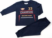 Fun2wear - kinder-tiener - formule 1 - Max Verstappen "33" startnummer 2020 - racing - pyjama - maat 98