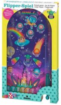Moses Flipperspel Space Ball Junior 25,3 X 13,6 Cm Staal Paars