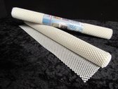 Anti slip mat - Antislipmat op rol wit 45 x 100 cm - set van 2 stuks