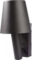 Deko-light - Wandlamp - Led 4w - 3000K - Warm Wit - Zwart