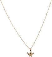Nouka Halsketting Engel Junior 45 X 10 Cm Rvs Goud