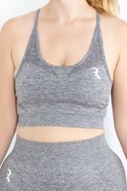 Classy -  Breathable Sports Bra Small Grijs