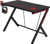 BlitzWolf BW-GD1 Gaming Bureau-Game Bureau-Computertafel-109*60*76cm-tot 150KG-met Bekerhouders-voor Thuis, Kantoor en Slaapkamer-Zwart