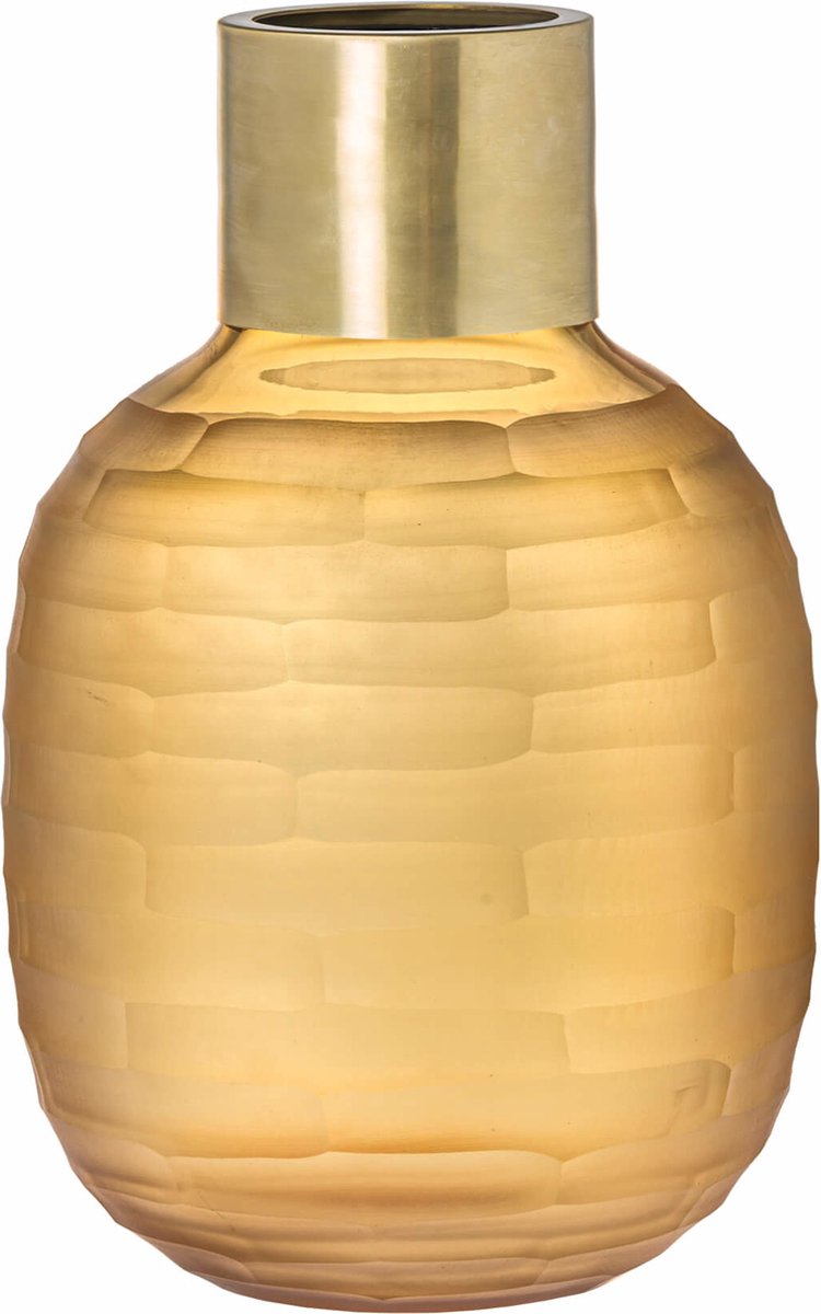 Riverdale - Vaas Fenna amber 33cm Geel