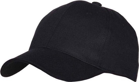 Fostex Garments - Baseball cap flexfit (kleur: Zwart / maat: NVT)