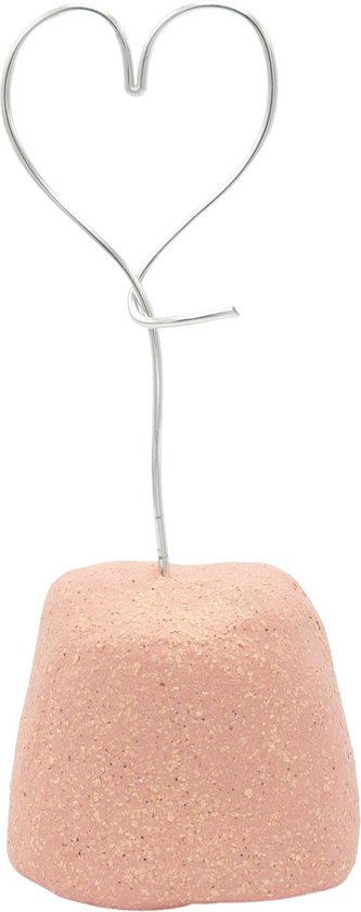 Mini Urn Hart - Urn voor as - roze - handgemaakt - Lalief