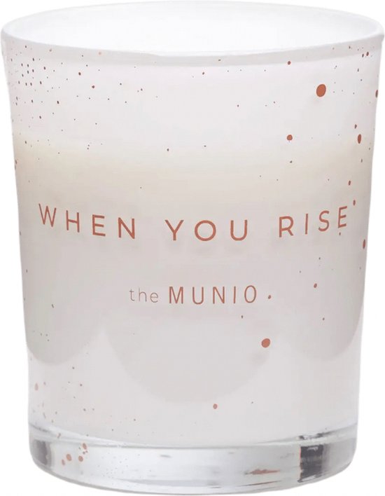 When you rise mini candle