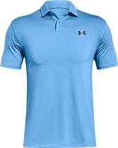 UA T2G Polo- Blauw maat: L    heren > golf kleding > polo