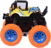 monstertruck junior 9 cm oranje