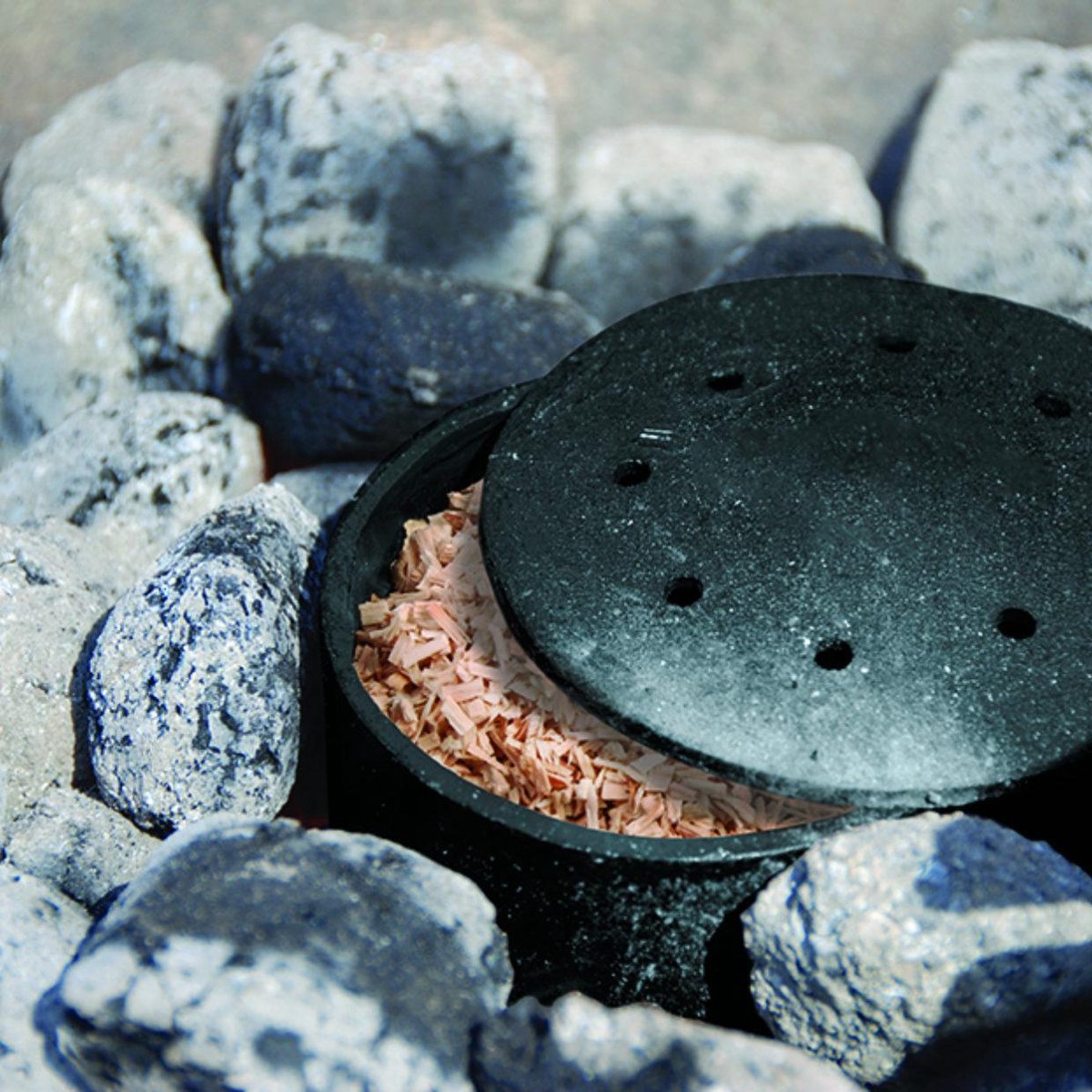 Esschert Design Boîte à fumée Fumoir BBQ Fumoir à bois FF488 — free download
