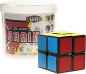 Rubik's Cube 2 x 2 Luna 3,5 cm tweedelig