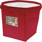 persoonlijke opbergbox 35 liter rood