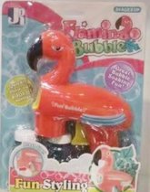 bellenblaasgeweer Flamingo meisjes 21 x 15 cm roze