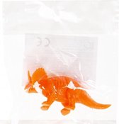 dinosaurus deinonychus jongens 8-10 cm oranje