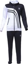 Trainingspak / Joggingspak - Sportvest & Broek - 158/164 - Jongens Wit