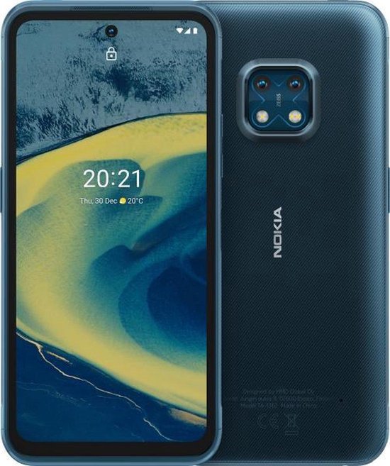 Nokia xr20 16,9 cm (6. 67") dual sim android 11 5g usb type-c 6 gb 128 gb 4630 mah blauw