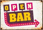 Bord Blik Open Bar (h)