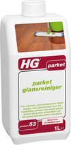 HG parketreiniger glans (product 53) - 1L - geconcentreerde reiniger met glansherstel - voor 20 dweilbeurten