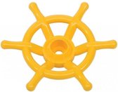 Stuurwiel boot voor speelhuisje 35 cm geel