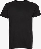 Unsigned heren T-shirt katoen - Zwart - Maat M