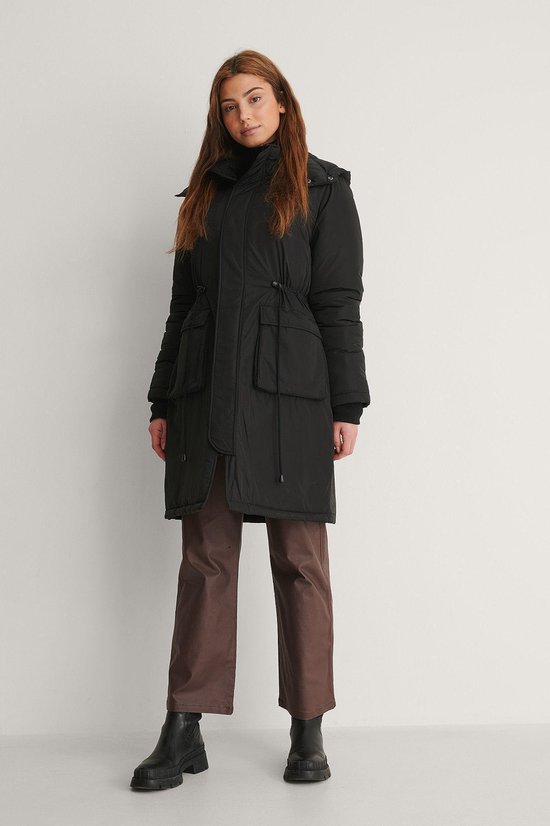 na-kd Dames Parkas - Maat EU 42