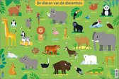 onderlegger De dierentuin junior 47,5 x 32 cm PVC