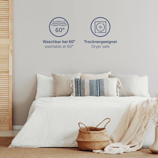 Drap- Hoeslaken Blumtal - Drap-housse - Jersey - Katoen - 140 x 200 x 30 cm - Vert d'été