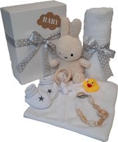 Cadeau set Nijntje creme/Nijntje cadeau set/kadootje4kids/kraamcadeau