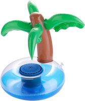 zwembadspeaker Palmboom Bluetooth 3 Watt blauw/groen