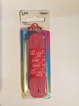 Veters Johnson Kiwi plat roze 120cm