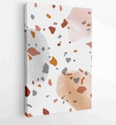 Canvas schilderij - Marble texture pattern for social media banners, Post and stories background, Home decoration, packaging design and prints 3 -    – 1917762992 - 40-30 Vertical