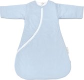 Pacco winterslaapzak - baby - met afritsbare mouwen - 70 cm - blauw - jersey katoen