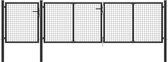 Everest Poort 400x100 cm staal antraciet