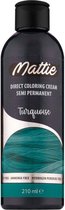 Turquoise Directe Vegan Kleurcrème 210 Ml haarverf Mattie