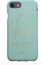 Duurzaam telefoonhoesje WWF x Pela - iPhone 6/7/8/SE - Turquoise