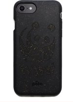 Duurzaam telefoonhoesje WWF x Pela - iPhone 6/7/8/SE - Zwart