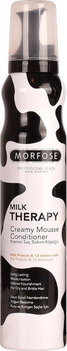Bol.com Morfose - Milk Therapy - Haarmousse - 200 ml - Volume en Glans aanbieding